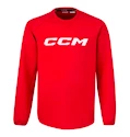 Felpa da uomo CCM  LOCKER ROOM Sweather Red