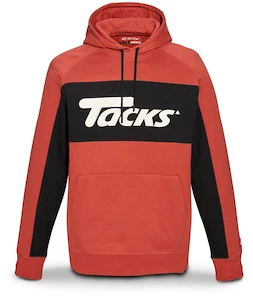 Felpa da uomo CCM Tacks Logo Fleece Hood M, Rosso