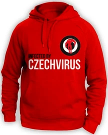 Felpa da uomo Czech Virus Unisex Red