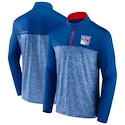 Felpa da uomo Fanatics Iconic Defender 1/4 Zip Mens Iconic Defender 1/4 Zip New York Rangers L