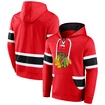 Felpa da uomo Fanatics Iconic NHL Exclusive Mens Iconic NHL Exclusive Pullover Hoodie Chicago Blackhawks