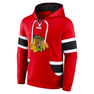 Felpa da uomo Fanatics Iconic NHL Exclusive Mens Iconic NHL Exclusive Pullover Hoodie Chicago Blackhawks