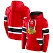 Felpa da uomo Fanatics Iconic NHL Exclusive Mens Iconic NHL Exclusive Pullover Hoodie Chicago Blackhawks S