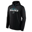 Felpa da uomo Fanatics RINK Performance Pullover Hood RINK Performance Pullover Hood San Jose Sharks M