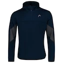 Felpa da uomo Head  Club 22 Tech Hoodie Men Dark Blue L