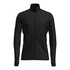 Felpa da uomo Icebreaker Merino 260 Quantum IV LS Zip Black