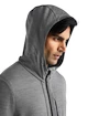 Felpa da uomo Icebreaker  Quantum III LS Zip Hoodie Metro/Black