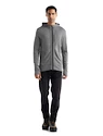 Felpa da uomo Icebreaker  Quantum III LS Zip Hoodie Metro/Black