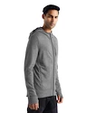 Felpa da uomo Icebreaker  Quantum III LS Zip Hoodie Metro/Black