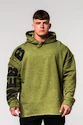 Felpa da uomo Nebbia  Washed-off Oversized Pullover Hoodie NO BS Green