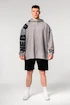 Felpa da uomo Nebbia  Washed-off Oversized Pullover Hoodie NO BS Light Grey