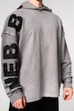 Felpa da uomo Nebbia  Washed-off Oversized Pullover Hoodie NO BS Light Grey