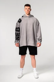 Felpa da uomo Nebbia Washed-off Oversized Pullover Hoodie NO BS Light Grey