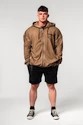 Felpa da uomo Nebbia  Washed-off Zip Up Hoodie GYM BRO Light Brown