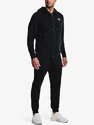 Felpa da uomo Under Armour  Essential Fleece FZ Hood-BLK