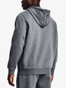 Felpa da uomo Under Armour  Essential Fleece FZ Hood-GRY