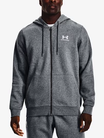 Felpa da uomo Under Armour Essential Fleece FZ Hood-GRY