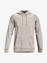 Felpa da uomo Under Armour  Essential Fleece Hoodie-GRY