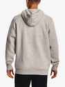 Felpa da uomo Under Armour  Essential Fleece Hoodie-GRY