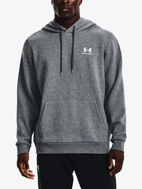 Felpa da uomo Under Armour Essential Fleece Hoodie-GRY