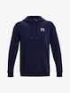 Felpa da uomo Under Armour  Essential Fleece Hoodie-NVY