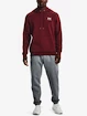 Felpa da uomo Under Armour  Essential Fleece Hoodie-RED