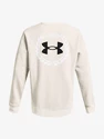 Felpa da uomo Under Armour  Essential Heritge Flc Crw-WHT