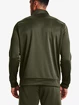 Felpa da uomo Under Armour  Fleece 1/4 Zip-GRN