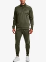 Felpa da uomo Under Armour  Fleece 1/4 Zip-GRN