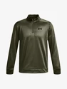 Felpa da uomo Under Armour  Fleece 1/4 Zip-GRN