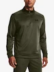 Felpa da uomo Under Armour  Fleece 1/4 Zip-GRN