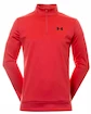 Felpa da uomo Under Armour  Fleece 1/4 Zip-RED