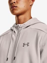 Felpa da uomo Under Armour  Fleece FZ Hoodie-GRY