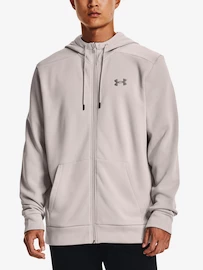 Felpa da uomo Under Armour Fleece FZ Hoodie-GRY