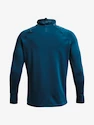 Felpa da uomo Under Armour  OUTRUN THE COLD FUNNEL-BLU