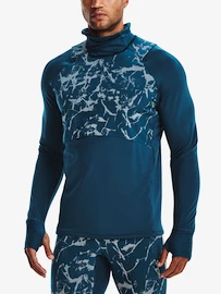 Felpa da uomo Under Armour OUTRUN THE COLD FUNNEL-BLU