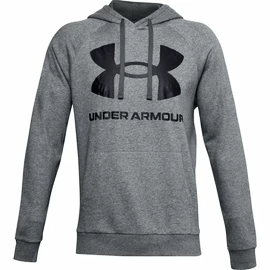 Felpa da uomo Under Armour Rival Fleece Big Logo HD-GRY