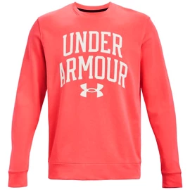 Felpa da uomo Under Armour RIVAL TERRY CREW-RED