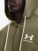 Felpa da uomo Under Armour  Rival Terry LC FZ-GRN