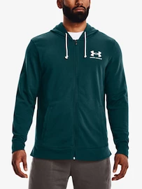 Felpa da uomo Under Armour Rival Terry LC FZ-GRN