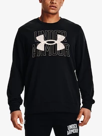 Felpa da uomo Under Armour Rival Terry Logo Crew-BLK