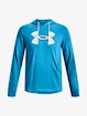 Felpa da uomo Under Armour  Rival Terry Logo Hoodie-BLU