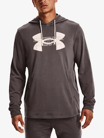 Felpa da uomo Under Armour Rival Terry Logo Hoodie-BRN