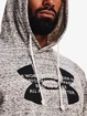 Felpa da uomo Under Armour  Rival Terry Logo Hoodie-WHT