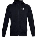 Felpa da uomo Under Armour  SPECKLED FLEECE FZ HOODIE-BLK