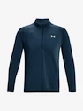 Felpa da uomo Under Armour  STREAKER HALF ZIP-BLU