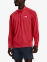 Felpa da uomo Under Armour  STREAKER HALF ZIP-RED