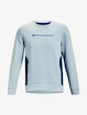 Felpa da uomo Under Armour  SUMMIT KNIT CREW-BLU