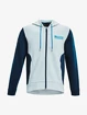 Felpa da uomo Under Armour  SUMMIT KNIT FZ HD-BLU