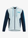 Felpa da uomo Under Armour  SUMMIT KNIT FZ HD-BLU